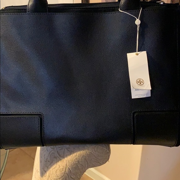 Tory Burch Ella Canvas Leather tote - Picture 4 of 8
